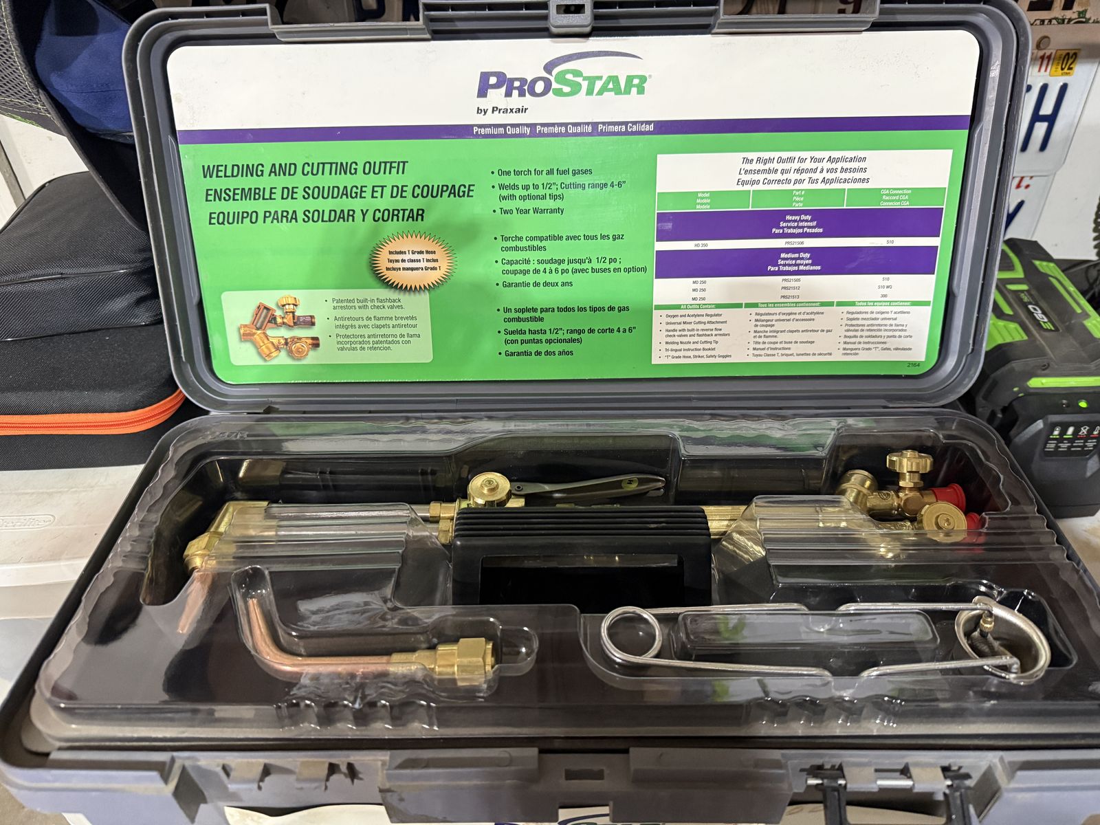 ProStar welding and cutting set