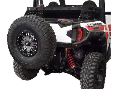Tusk Polaris Hitch Mounted Spare Tire Carrier