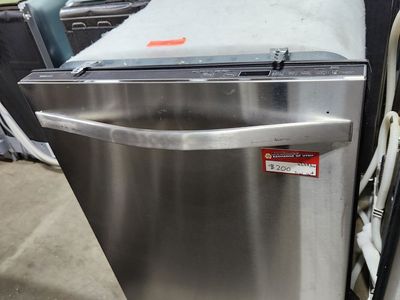 GREAT WHIRLPOOL STAINLESS STEEL DISHWASHER! W-WARRANTY