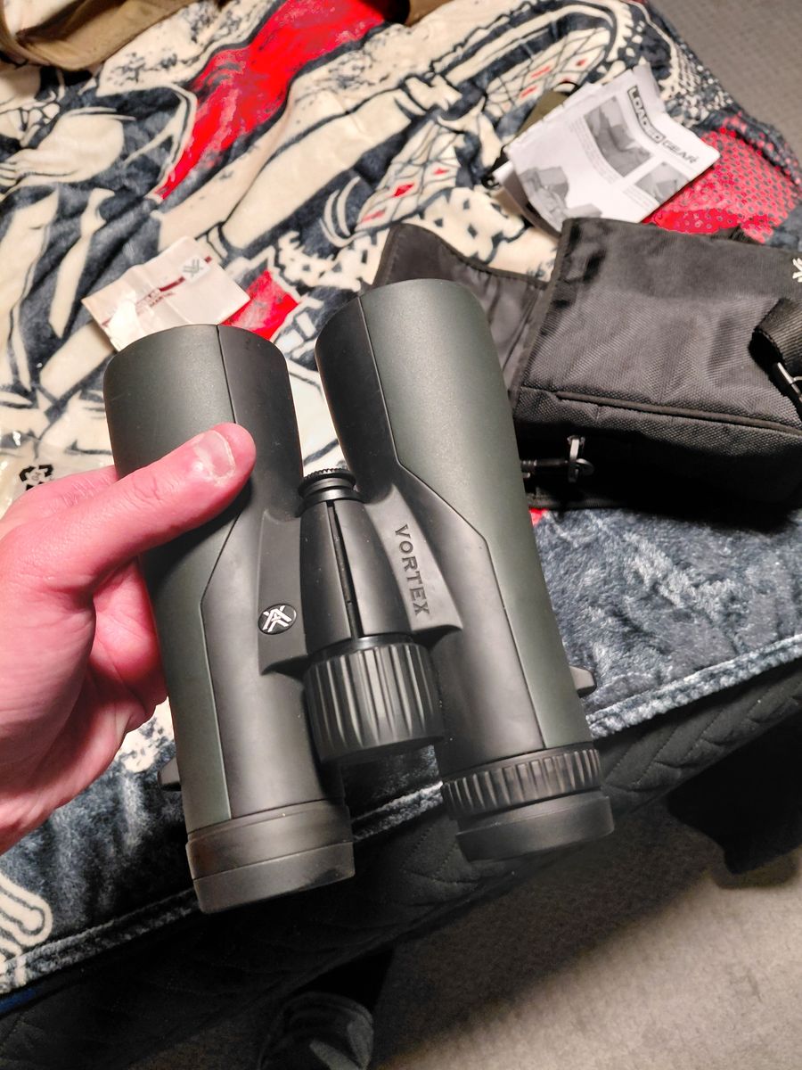 Vortex Crossfire 10x42 binoculars in like new condition.