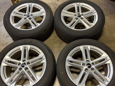OEM AUDI Q5/SQ5 Wheels and Bridgestone tires 235/55/19