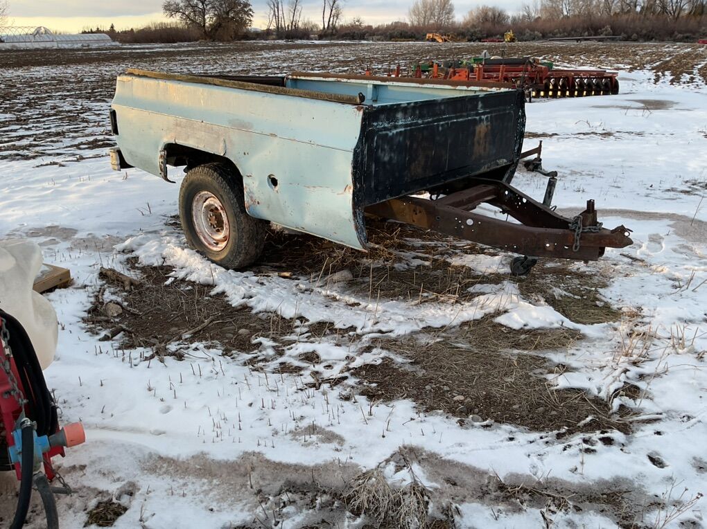 3/4 Ton Pickup Box Trailer
