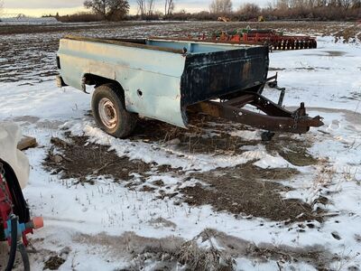 3/4 Ton Pickup Box Trailer