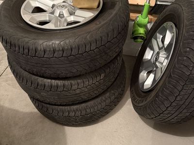 2023 4Runner wheels and tires