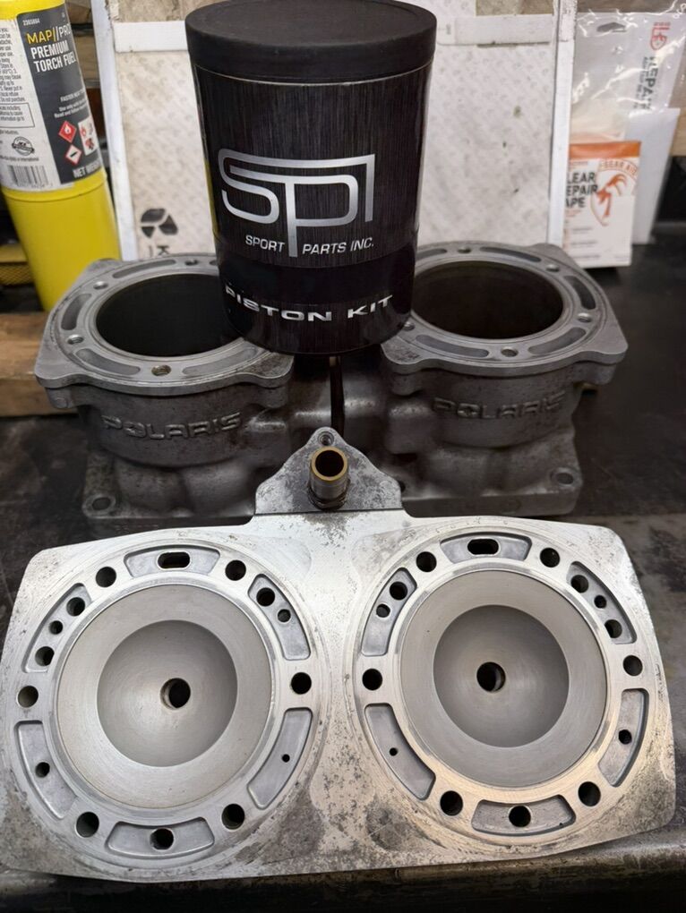 POLARIS 800 CYLINDER, PISTON, HEAD