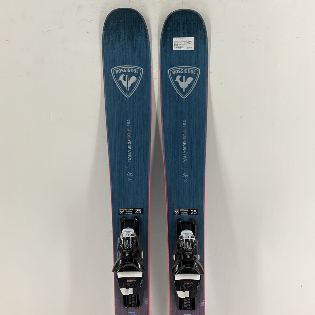 2026 Rossignol Women's Rallybird Soul 102 w/ Look NX 12 Demo Bindings