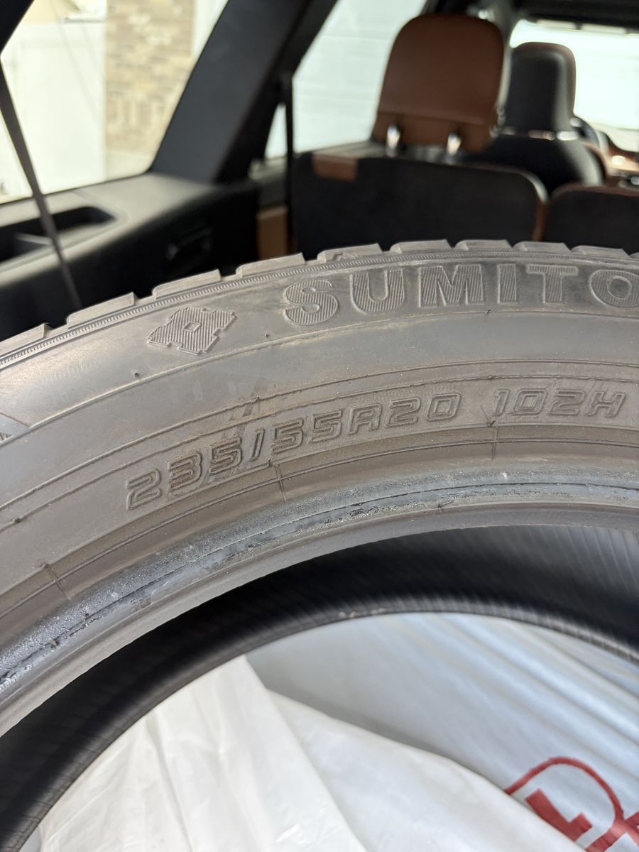 Set of two used 20" Tires (235/55r20)