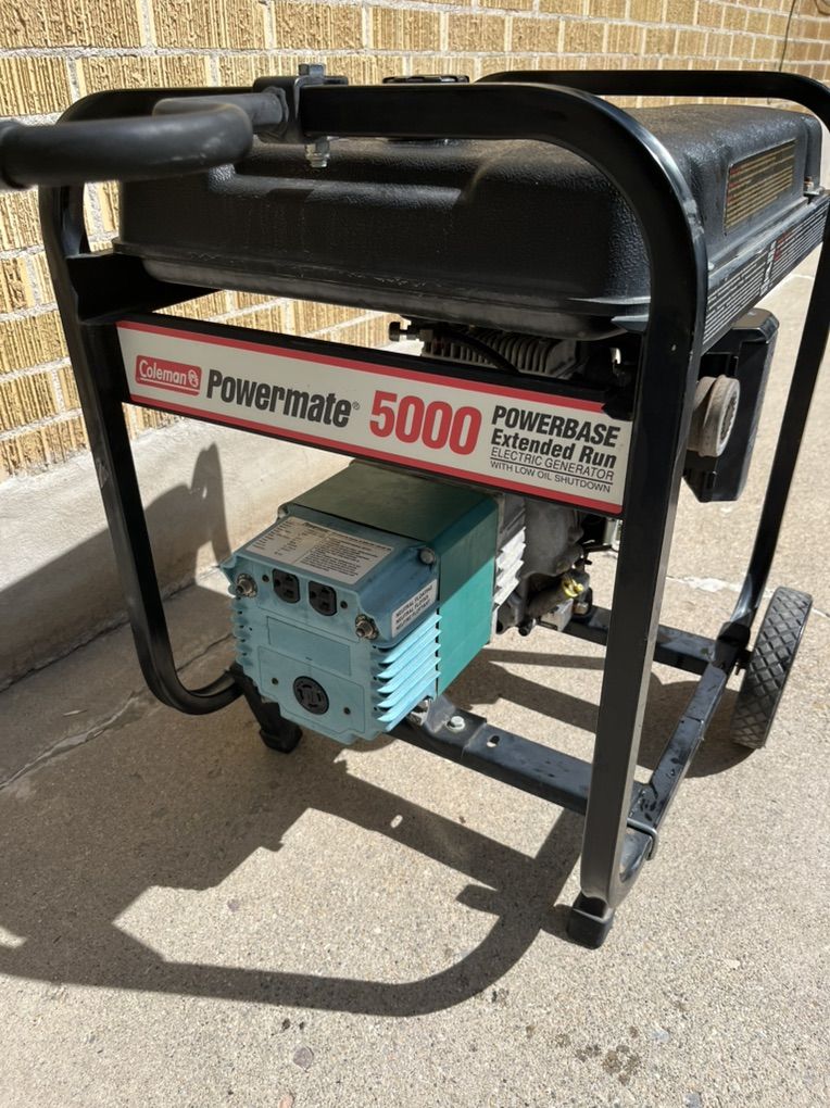 Coleman PowerMate 5000 Watt Generator