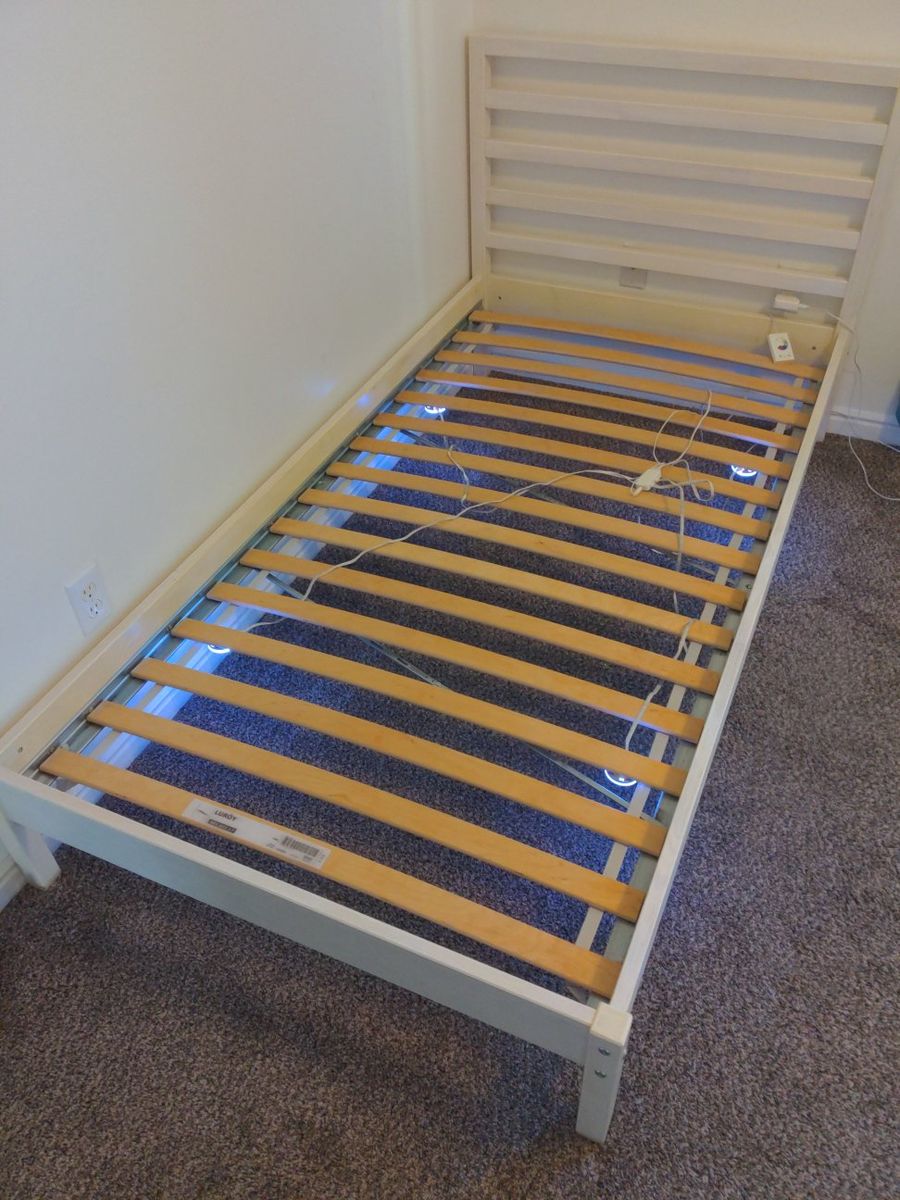 IKEA Tarva twin pine bed frame