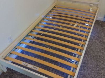 IKEA Tarva twin pine bed frame