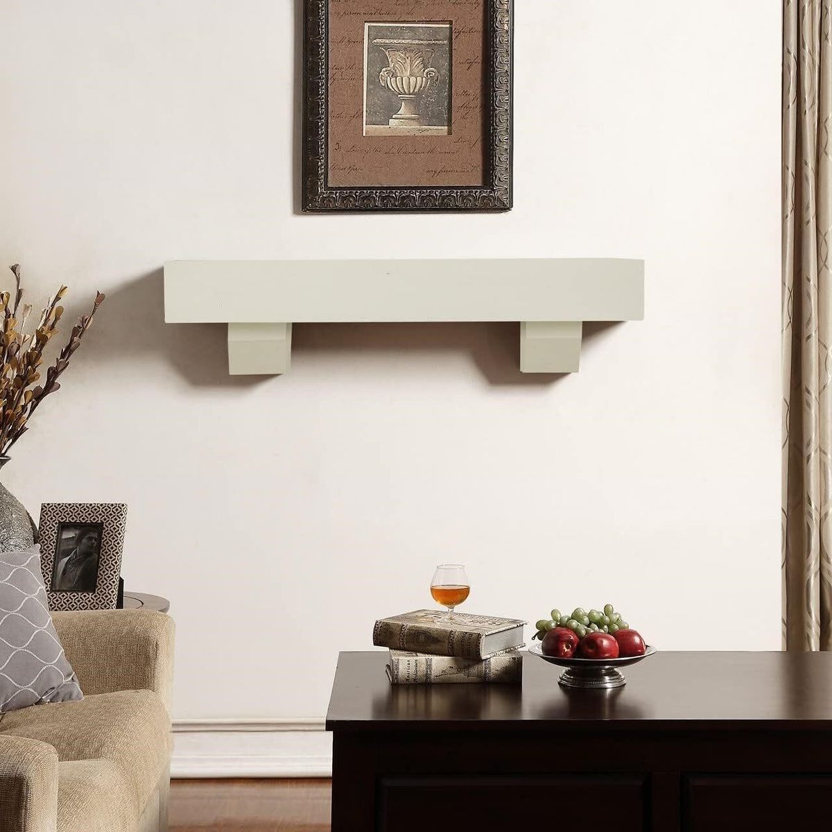 Duluth Forge 48in Solid Acacia Wood Fireplace