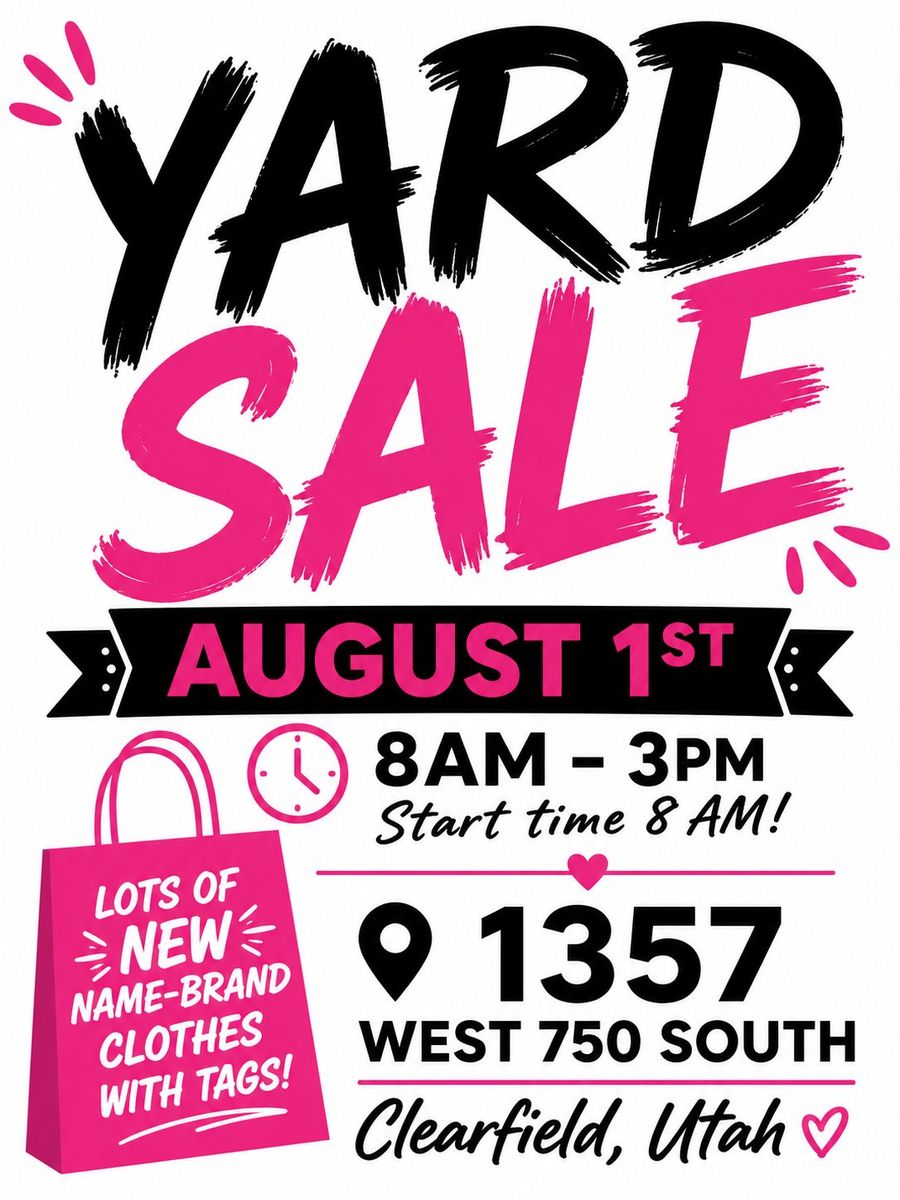 GIANT YARD SALE