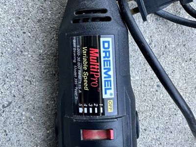 Dremel MultiPro Model 395 Variable Speed Rotary Tool 5,000-30,000 RPM