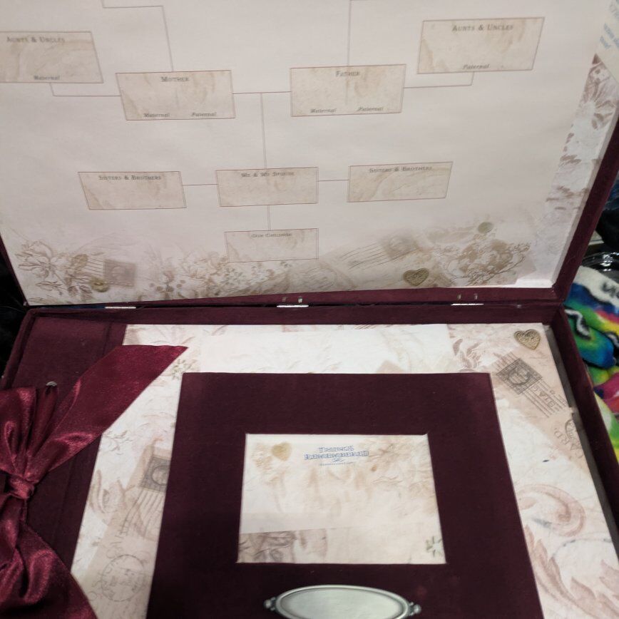 Velvety Family Memories Heirloom Scrapbook