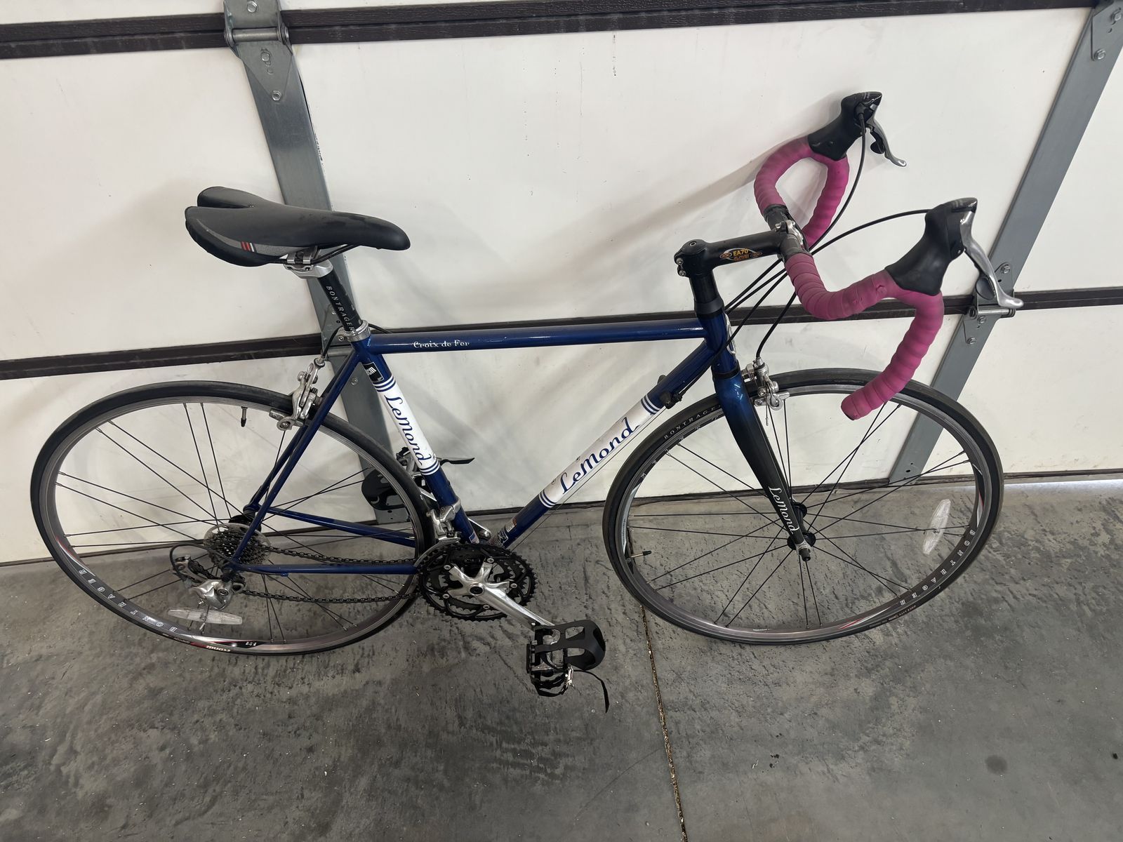 LeMond Croix de Fer Road Bike Blue 49cm Steel Frame Shimano Components