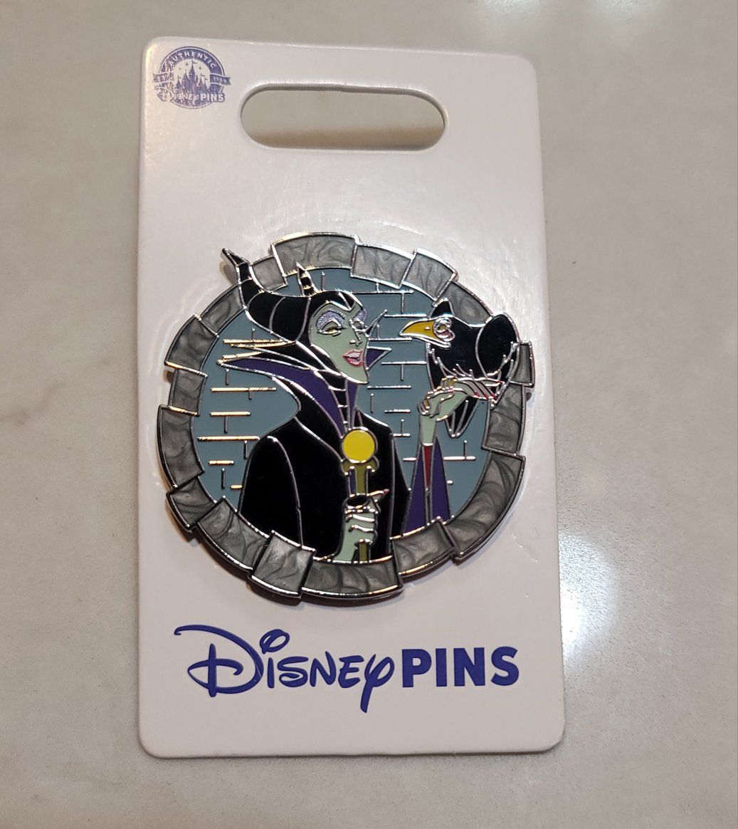 New 2025 Malificent and Diablo Disney Villians Pin