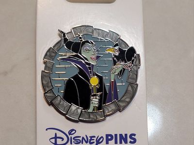 New 2025 Malificent and Diablo Disney Villians Pin