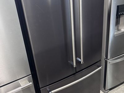 KitchenAid 25cu.fr Black Stainless Refrigerator