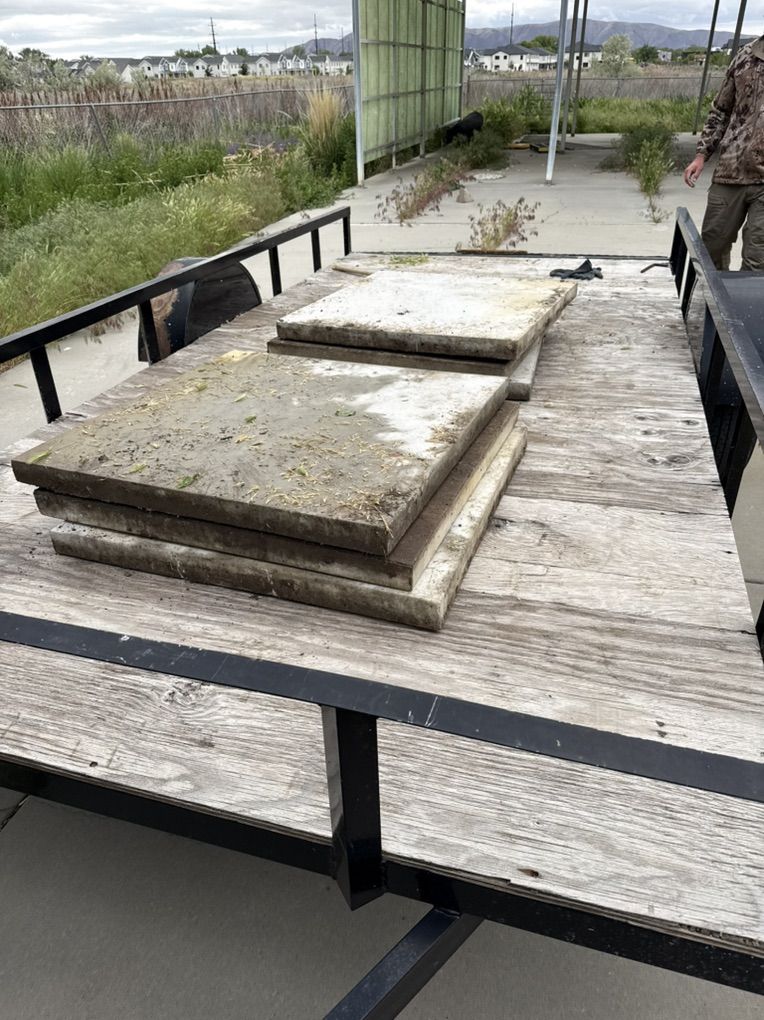 9 3x3 Casted Pavers