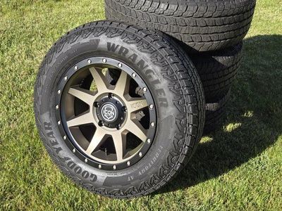 18" Bronze Icon Wheels/Tires for Toyota Tundra and Sequoia