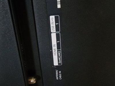 Lg 4k uhd thin q ai smart tv and Lg 4k blu ray player.