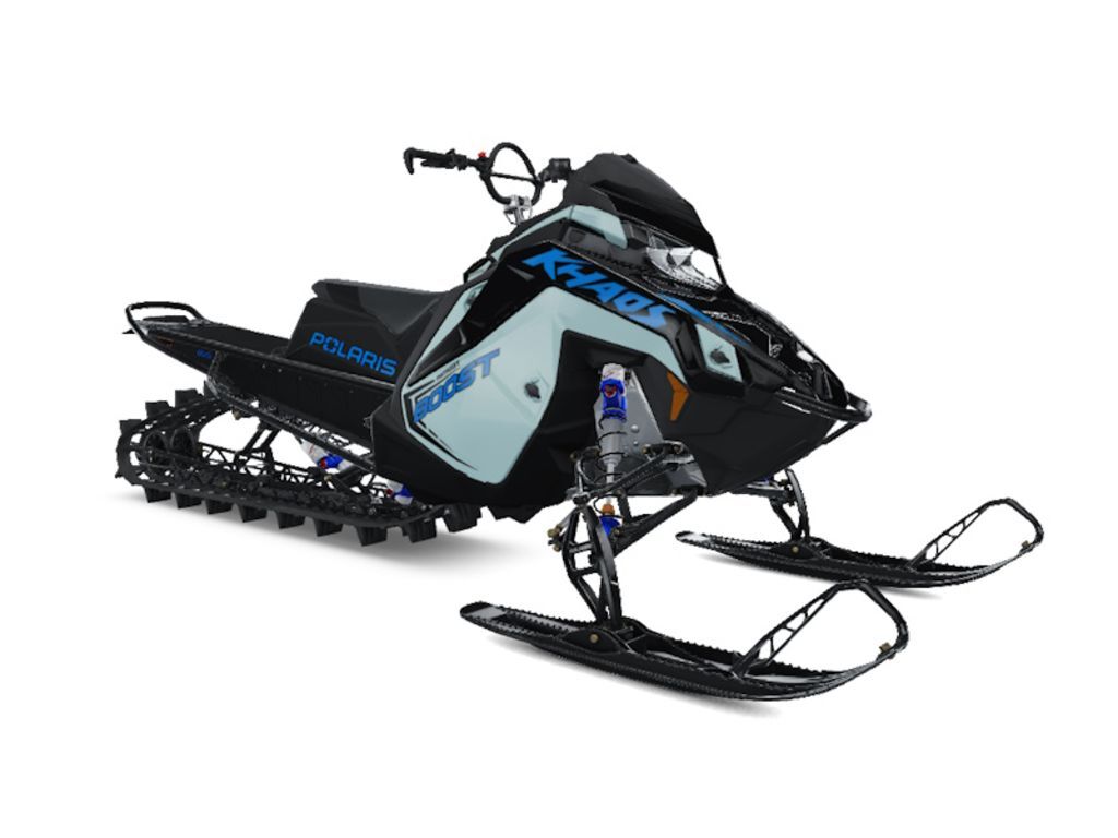 2026 Polaris® Patriot Boost RMK Khaos 165 Hemlock Blue / Black / Velocity Blue