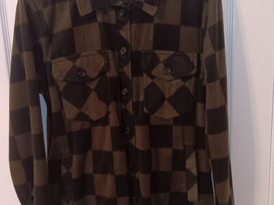 Ladies Fleece Button Down Jacket by Thread & Supply