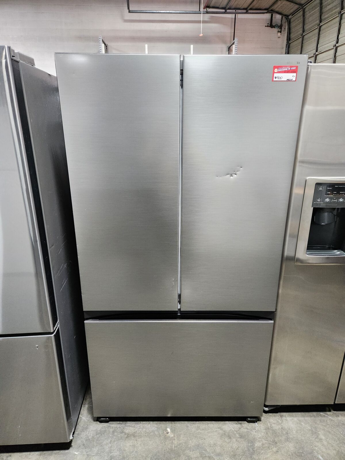 BEAUTIFUL SAMSUNG STAINLESS STEEL FRENCHDOOR FRIDGE! W-WARRANTY