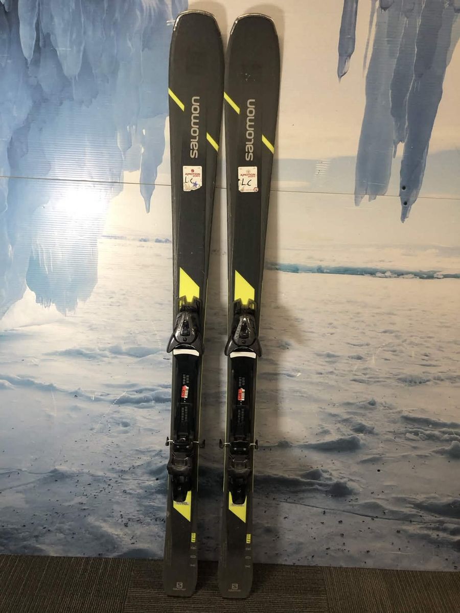 Used Salomon XDR 80ST C 160cm Skis w/ Salomon E Z12 GW Binding
