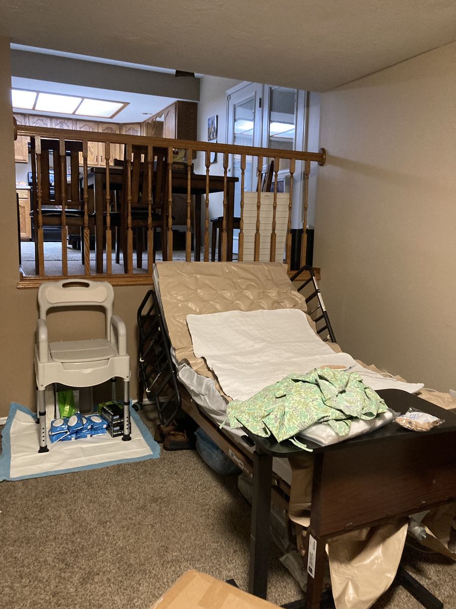 Adjustable Hospital Bed - Medical Equipment for Home Care