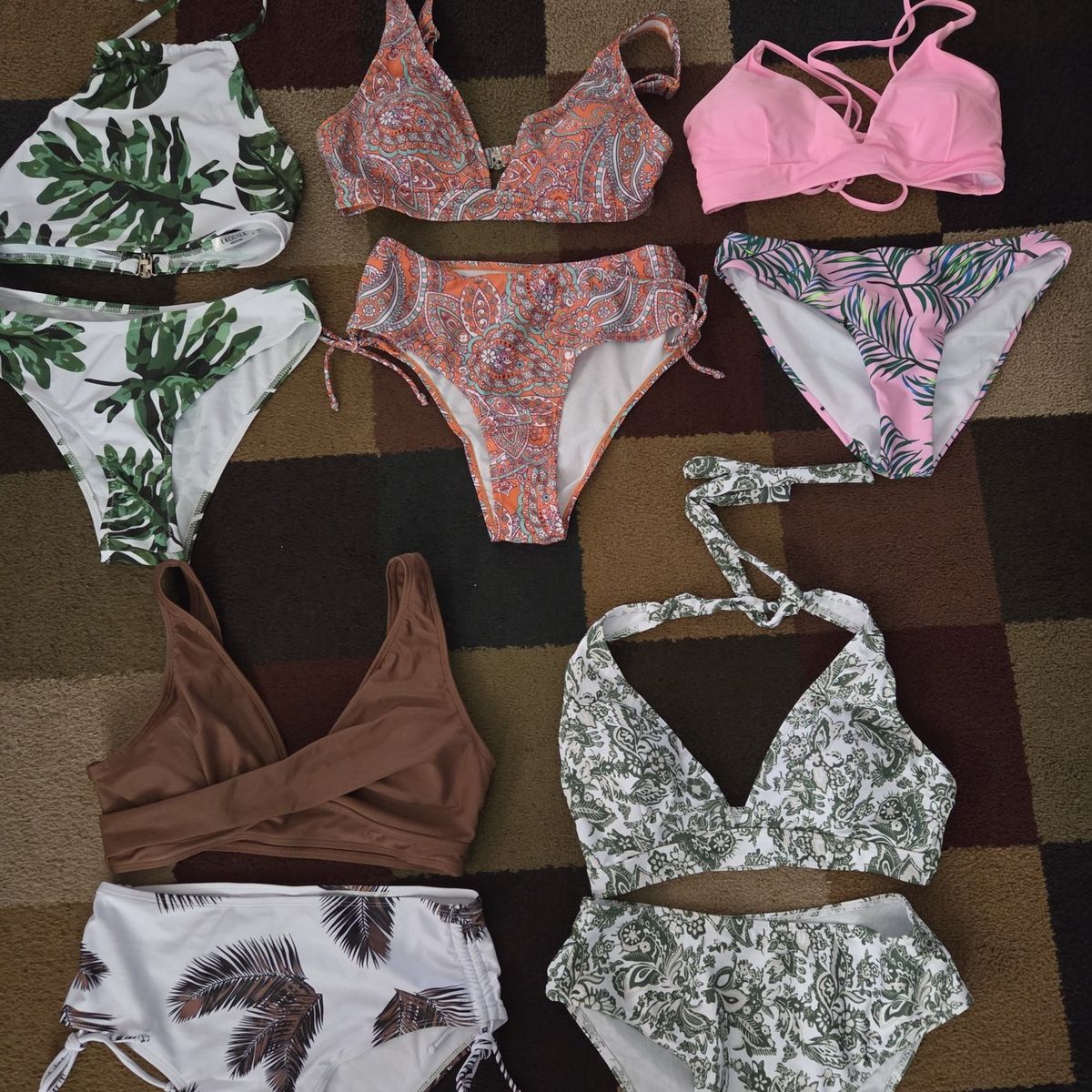 5 brand new bikinis