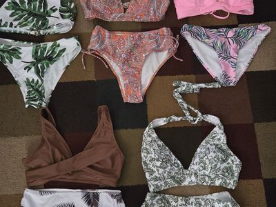 5 brand new bikinis