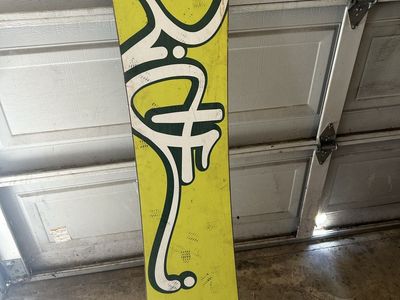 Ride Havoc Series Snowboard 152cm with SlimeWalls 90A & Carbon Array 3