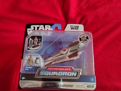 Star Wars Micro Galaxy Squadron Mace Windu's Jedi Starfighter #0170 Rare 1 of 15000