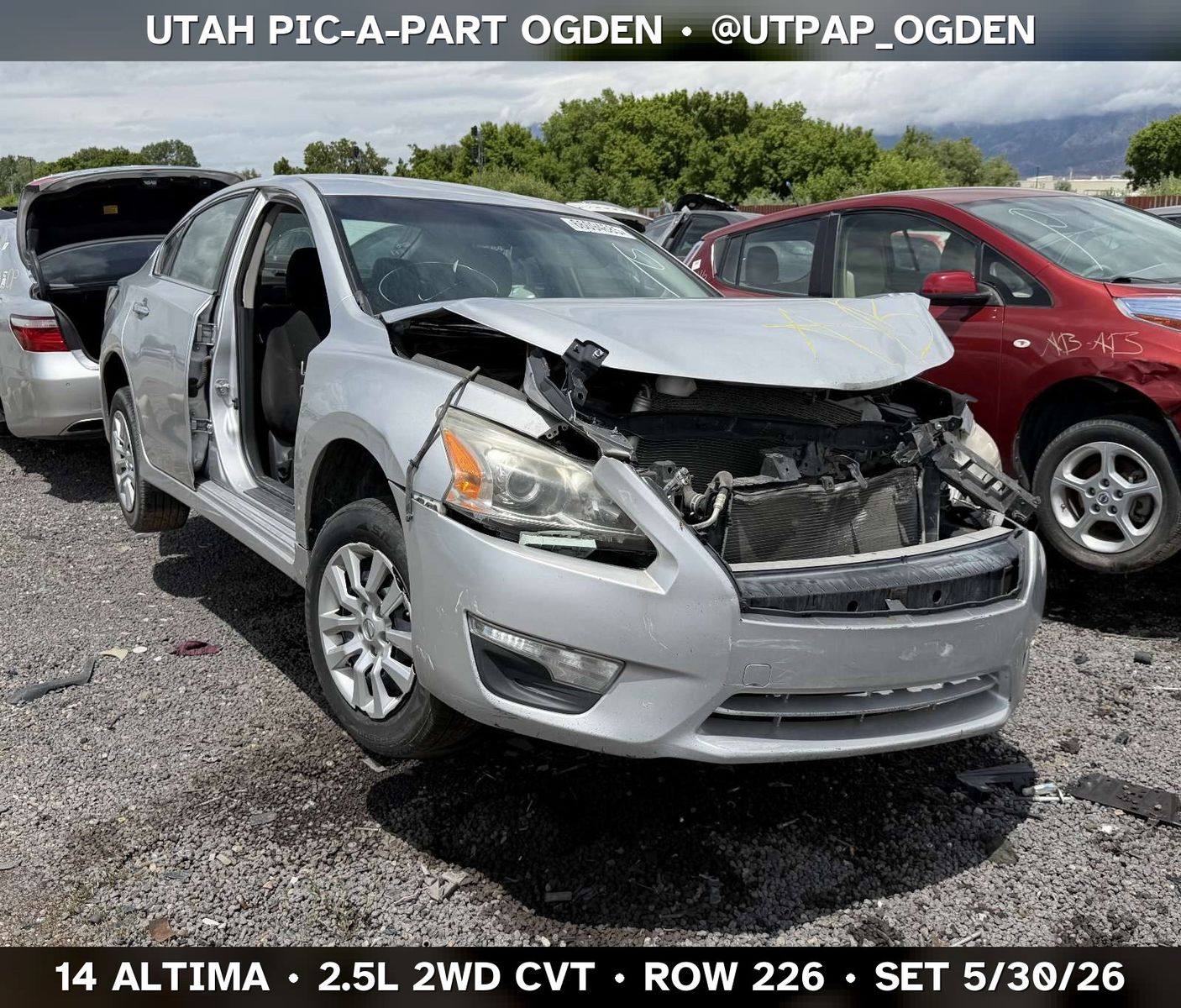 2014 Nissan Altima Parts - UTPAP Ogden