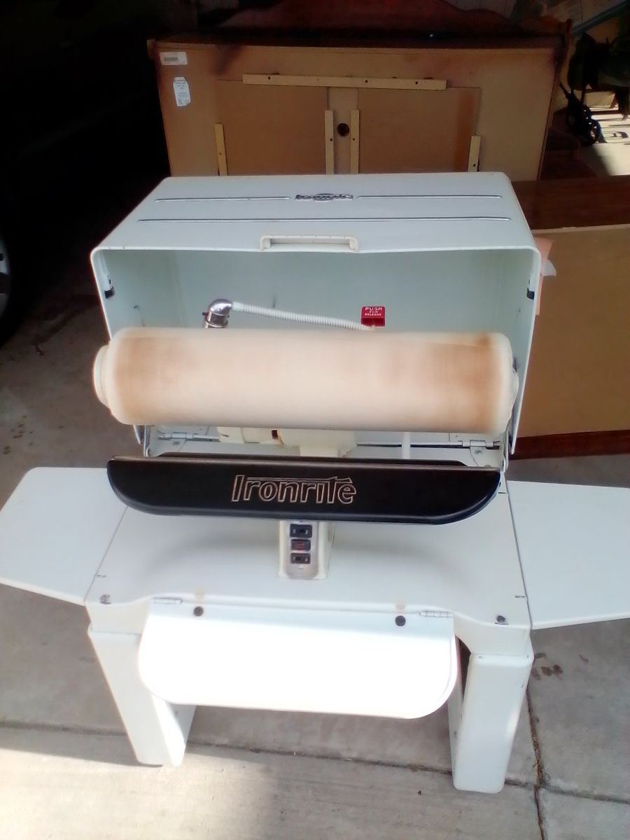 Ironrite Automatic Ironer Rotary Iron Presser Vintage Laundry Appliance