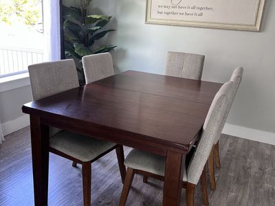 9 piece dining table