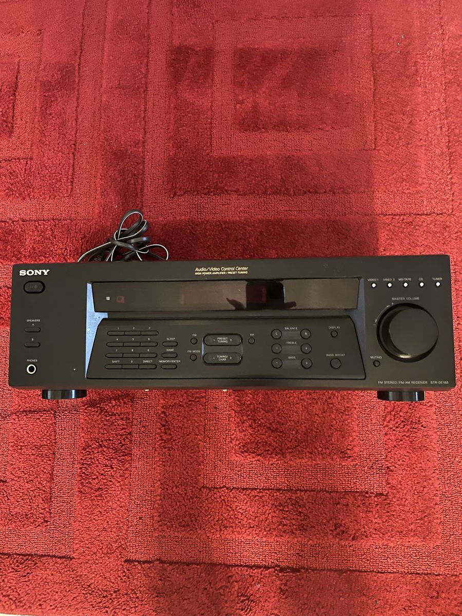 Sony STR-DE165 Audio/Video Control Center AM/FM Stereo Receiver
