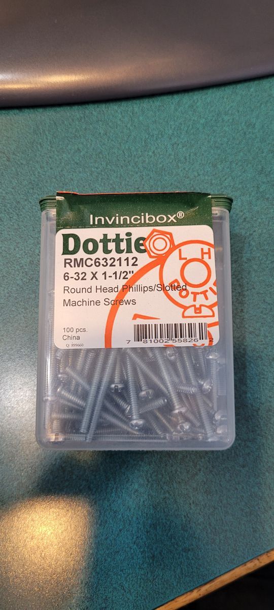 Round Head Machine Screws