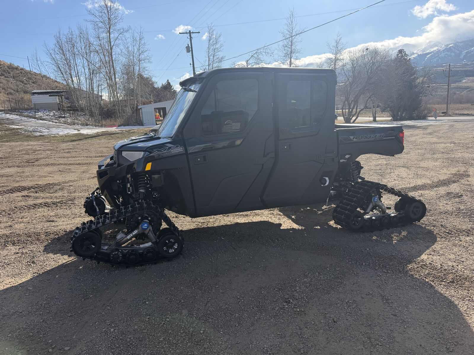 2026 Polaris Ranger northstar Texas edition with tracks