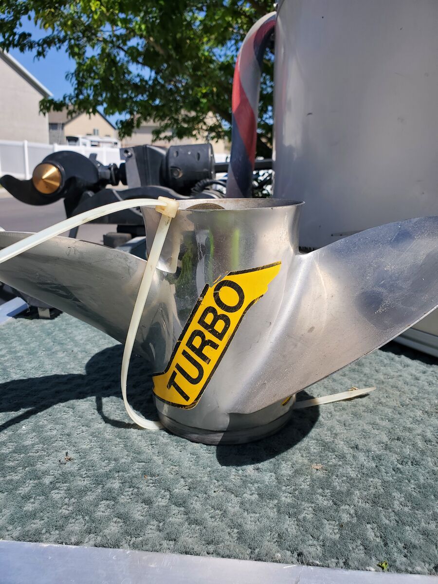 21" pitch Turbo, Stainless Steel prop !!