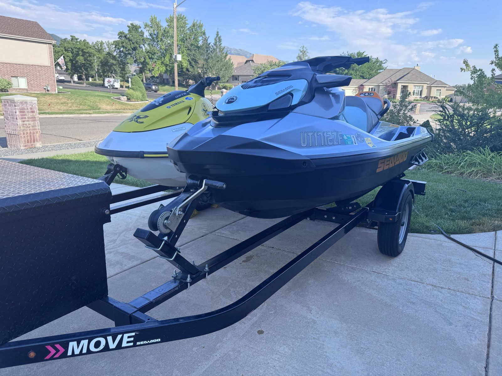 Sea-Doo GTI SE 179 Yamaha GP769 with Trailer