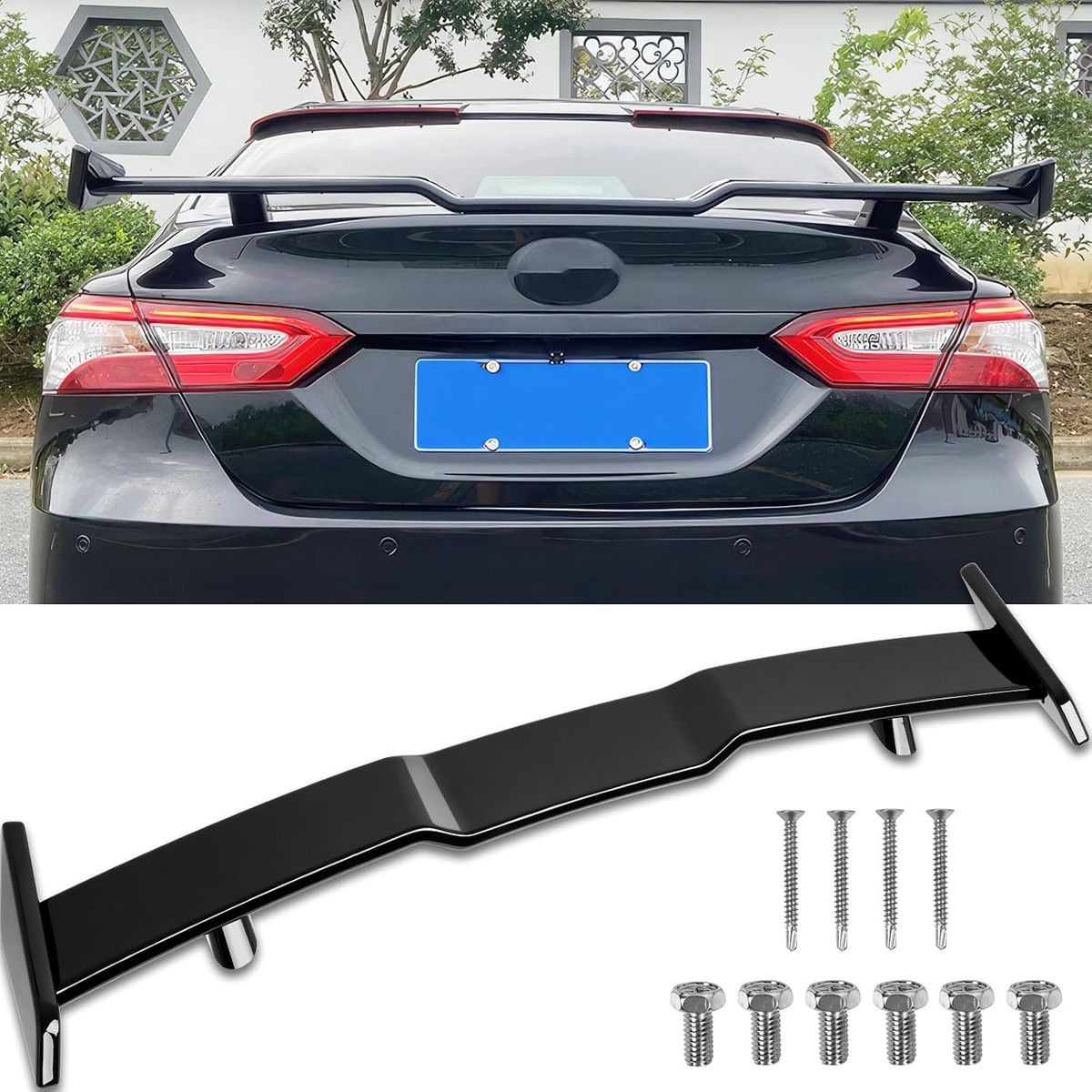 2018-2024 Toyota Camry 8th Gen SE XSE LE XLE M4 TRD - 57" Rear Spoiler Wing