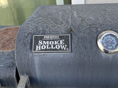 Smoke Hollow Pro Series Gas and Charcoal Grill with Side Burner and Smoker
