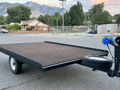Custom 7x10ft Rafting Tilt Deck Trailer