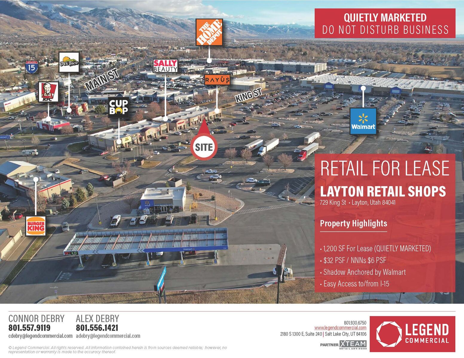 1,200 SF Retail - Layton Walmart