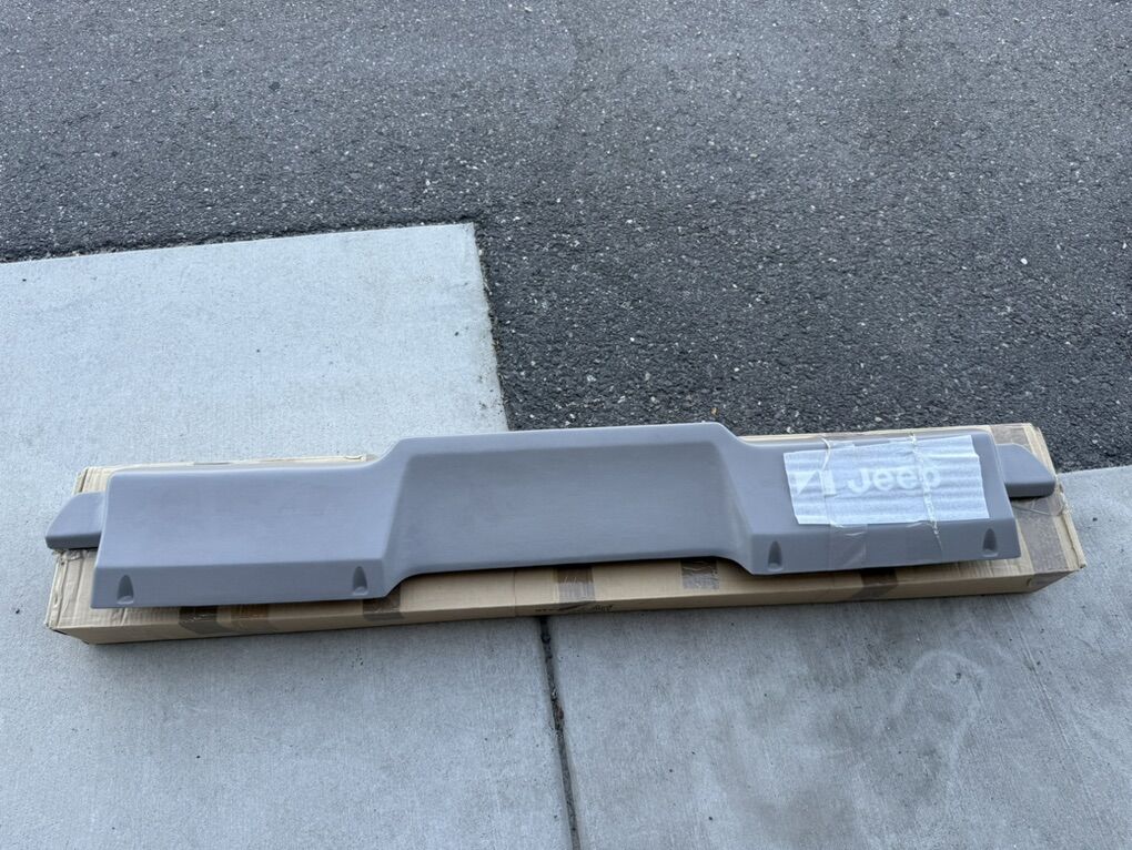 Gray Dashpad For Jeep CJ 1976-1986 - Mopar