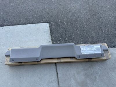 Gray Dashpad For Jeep CJ 1976-1986 - Mopar