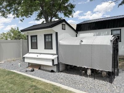 Custom built Chicken Coop and Run