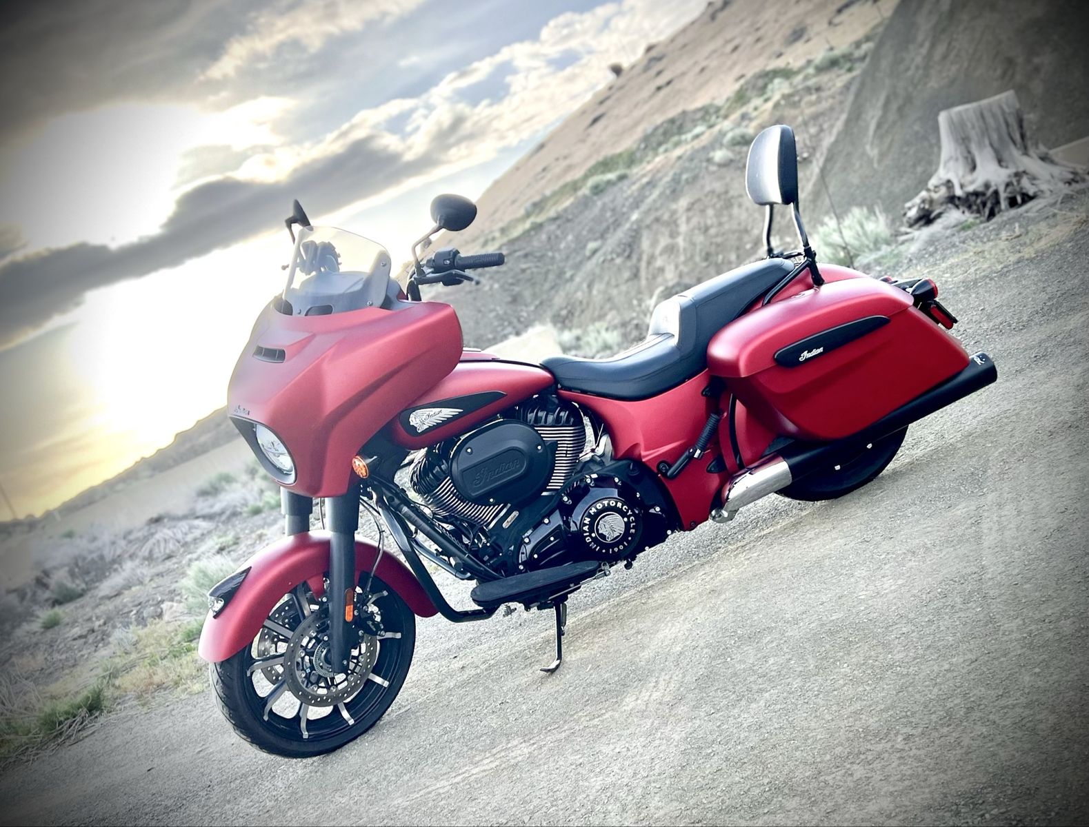 2022 Indian Chieftain Dark Horse Motorcycle - Stage 2 Kit, New Tires, Firm Price